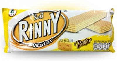 Вафли с сливочным маслом (Большие) "Rinny Wafer Butter cut 15cm" 38 грамм