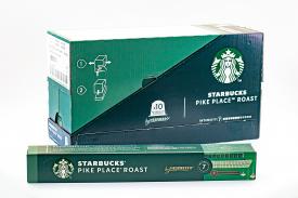 Кофе в капсулах Starbucks Nespresso Pike Place Roast Coffee 10 кап. 53 гр