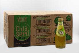Напиток сокосодержащий Vinut с семенами чиа и соком ананаса 290 мл